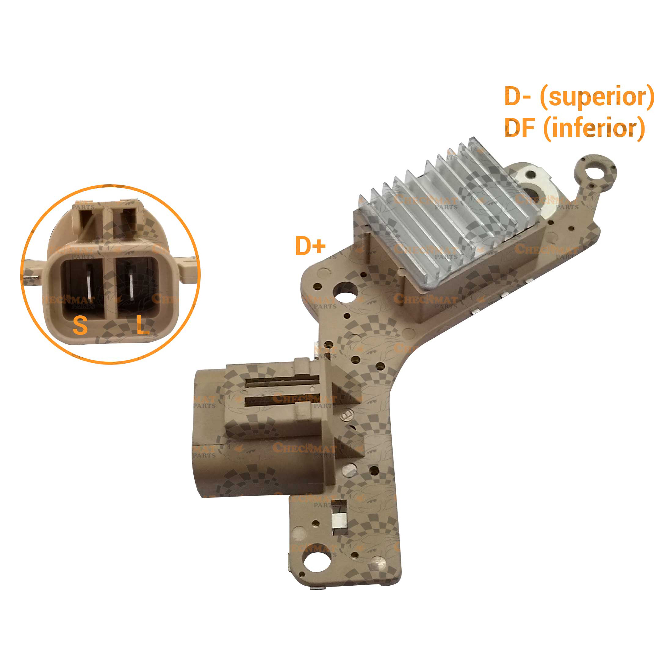 Regulador de Voltagem Caterpillar Escavadeira 320 - 320B - 320C - 320D