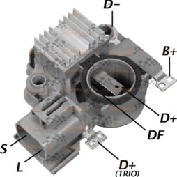 Regulador de Voltagem Kia Sephia & Ford Pobre - Thunderbird & Mazda 626 - MX6 - 323 - MX3 - MX5