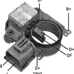 Regulador de Voltagem para Mitsubishi L200 2.2 Diesel 2004 L200 Triton L300 | Ikro