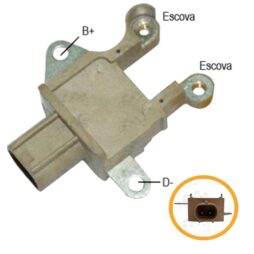 Regulador de Voltagem para Jeep Grand Cherokee & Chrysler & Dodge Sistema Denso |Ikro