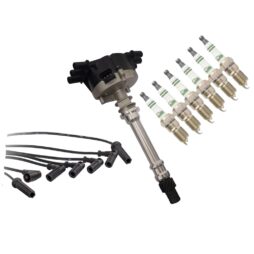 Distribuidor e Cabo de Vela para Empilhadeiras motor Vortec 6cc e Veiculos GM e GMC Com motor Vortec 4.3L V6 Tampa Baixa