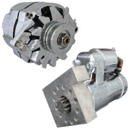 Motor de Partida e Alternador para Chevrolet Opala – Caravan – Camaro – Corvette – C10 PARTIDA RAPIDA CROMADOS