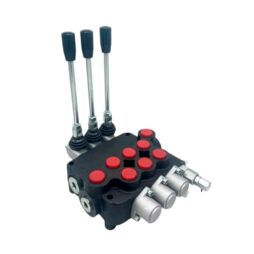 Comando Hidraulico Monobloco 80l - 3 Alavancas