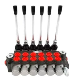 Comando Hidráulico Monobloco 80L - 6 Alavancas